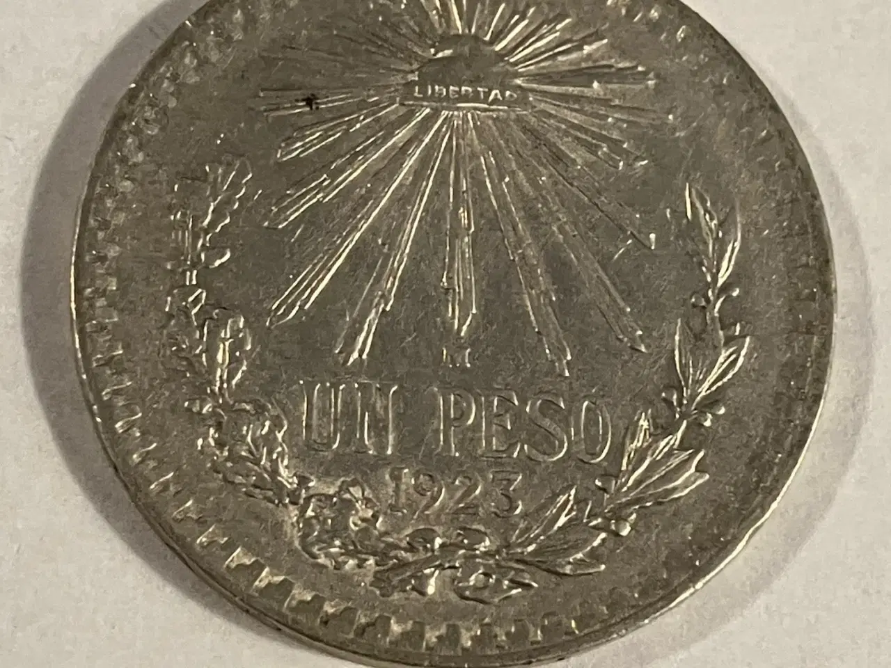 Billede 1 - 1 Peso Mexico 1923 - Silver