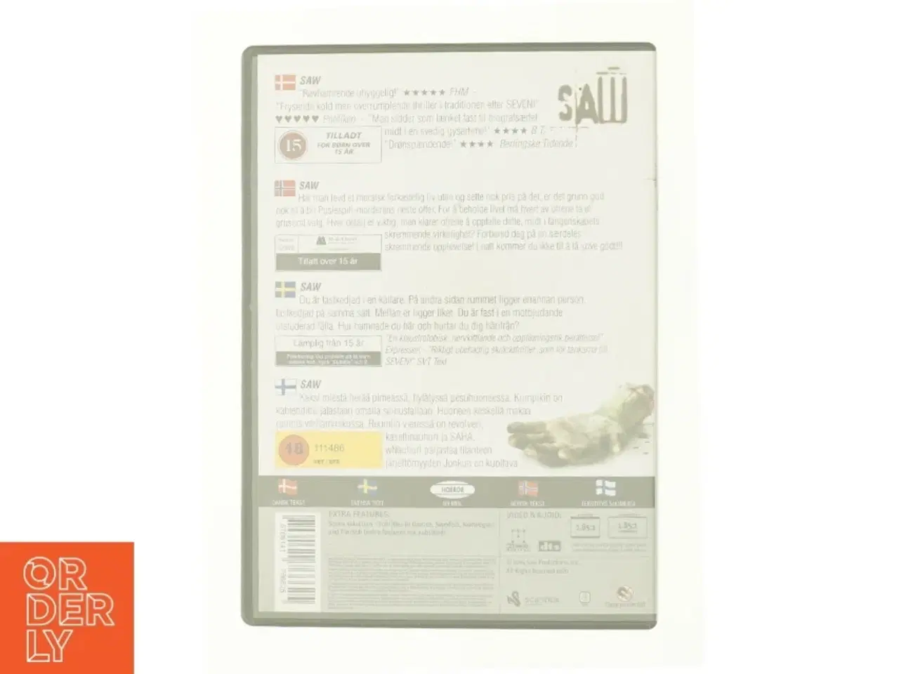 Billede 2 - Saw fra DVD