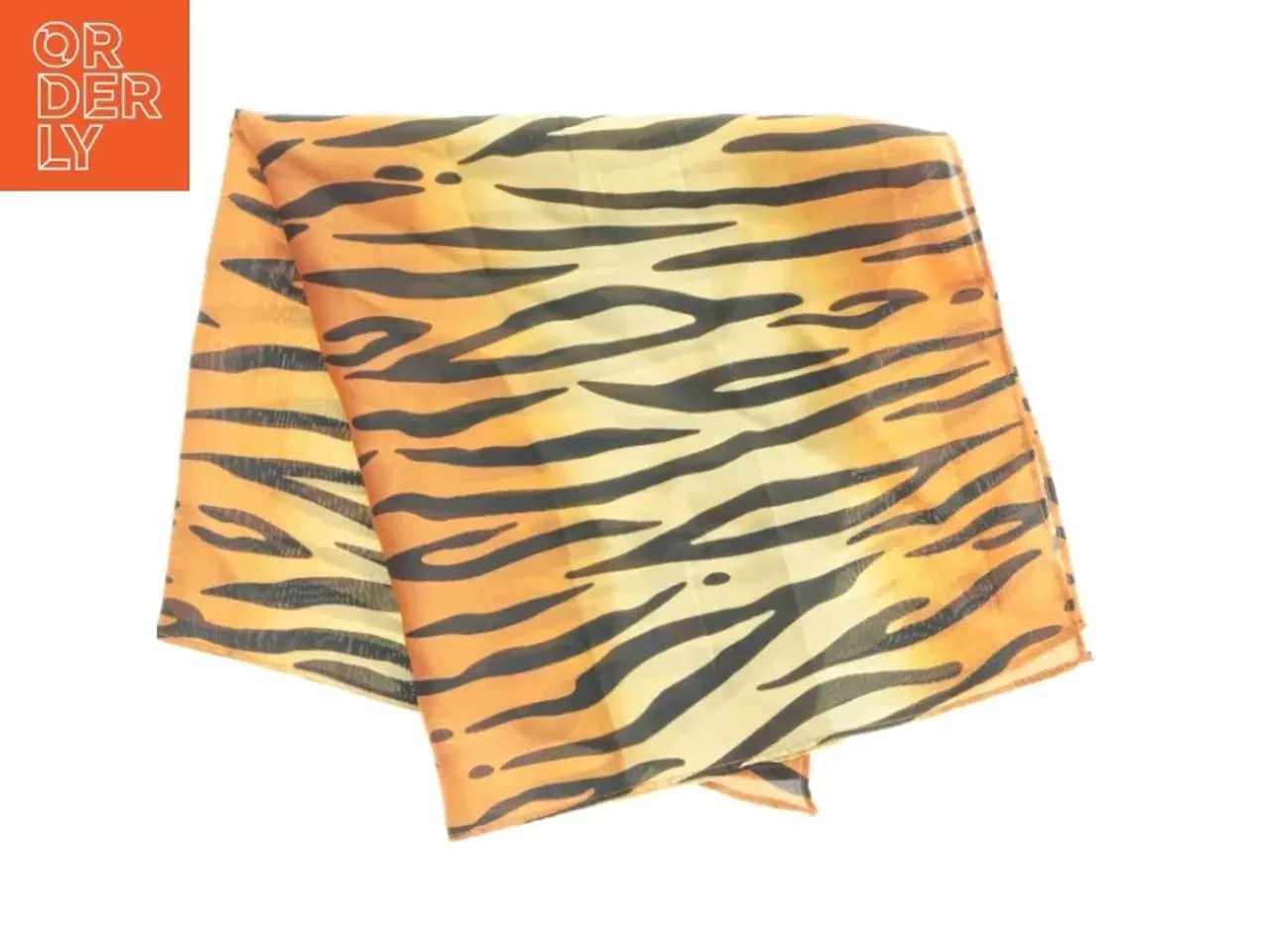 Billede 2 - Tigerprint silketørklæde fra Saras Silks (str. 54 x 52 cm)