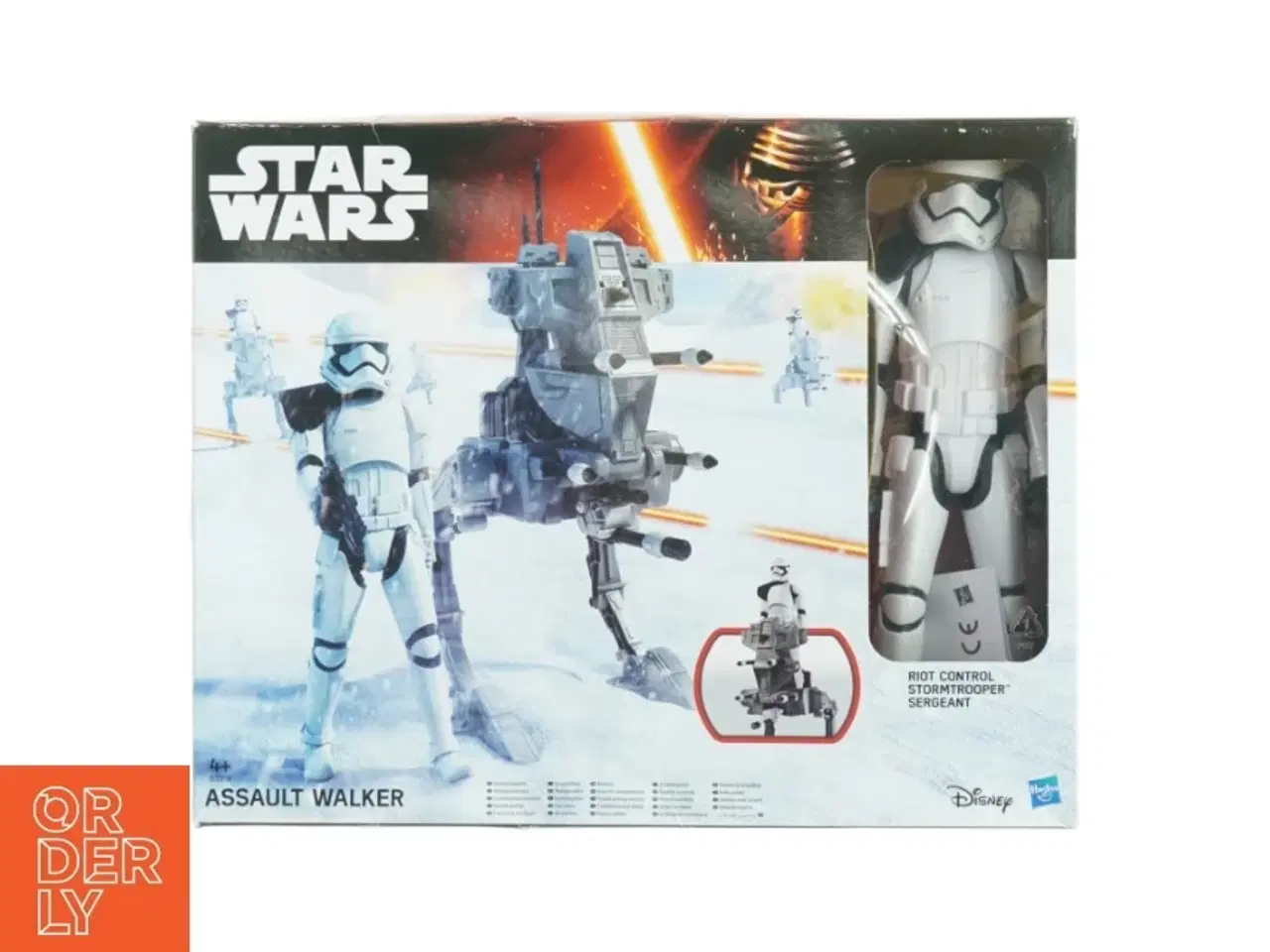 Billede 1 - Star Wars Assault Walker med figur fra Disney (str. 38 x 30 x 6,5 cm)