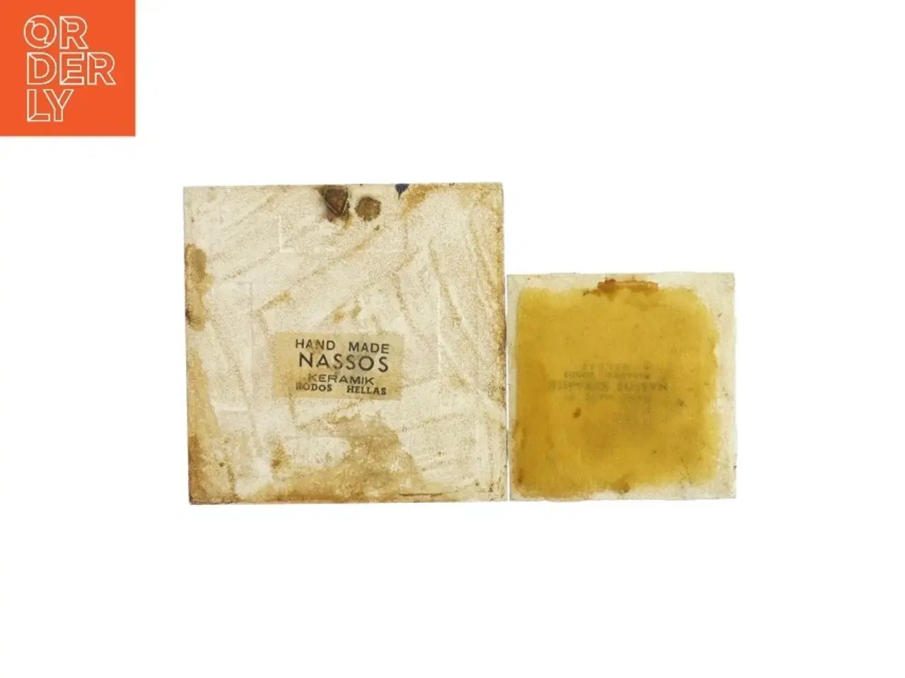 Billede 2 - Mosaik plader (2 stk) (str. 15 x 15 og 11 x 11 cm)