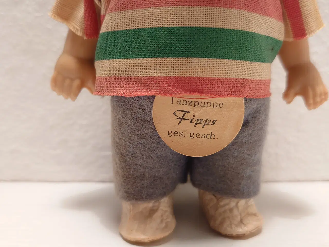 Billede 2 - Fipps Mecki figur med celluloid hovede. 50´erne.