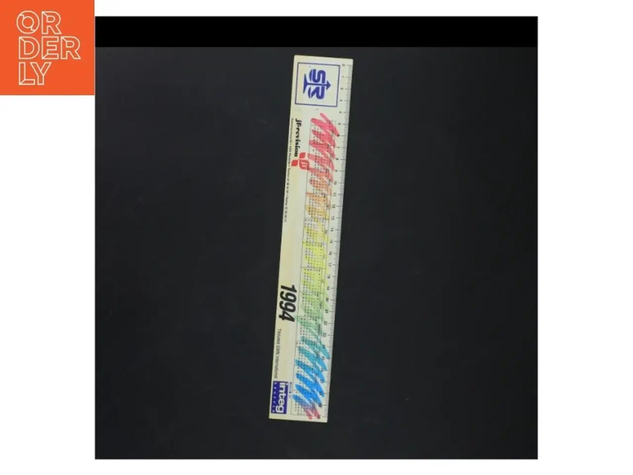 Billede 1 - 30 cm plastlineal med farvegradation (str. 30 cm)