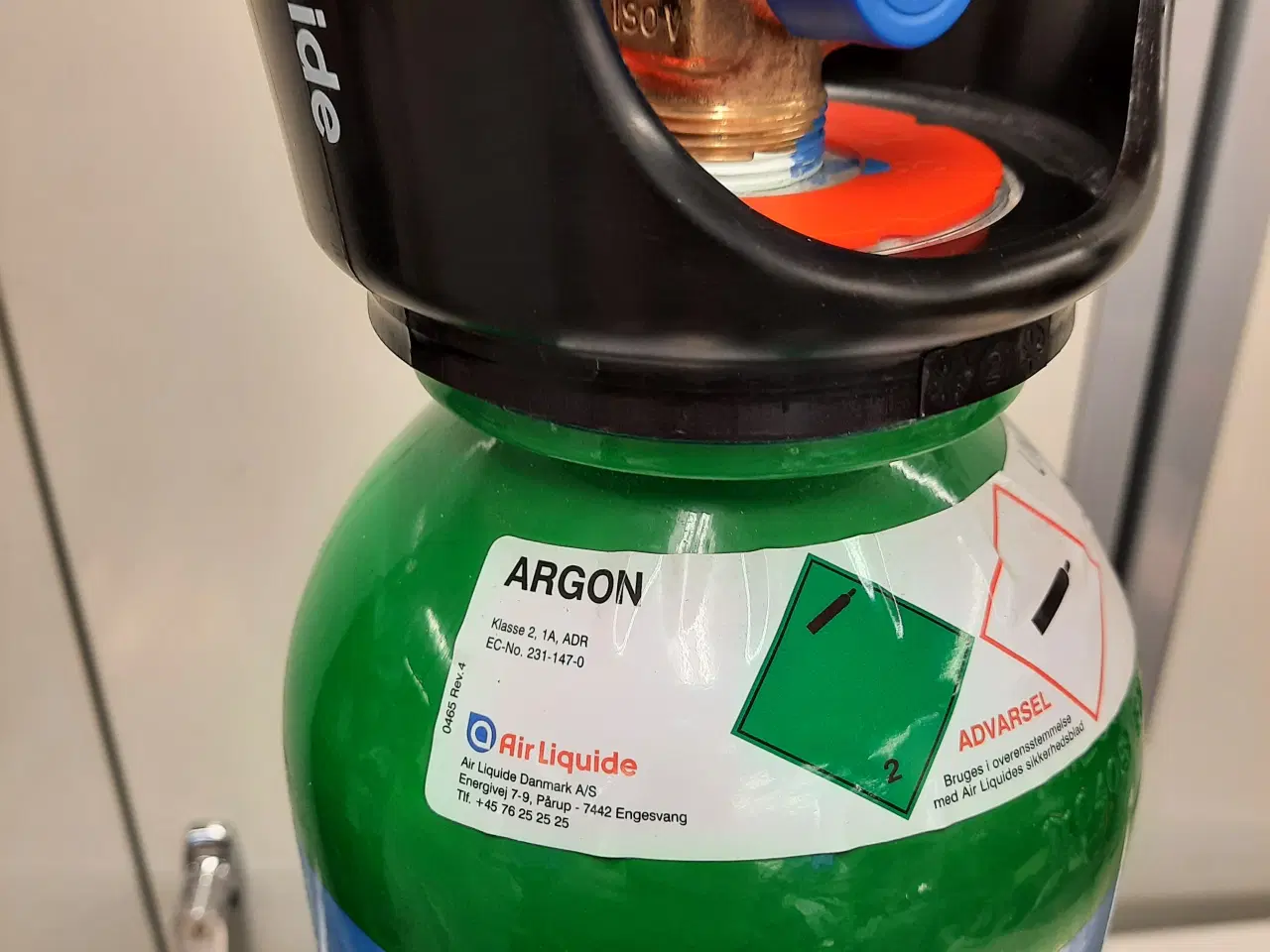 Billede 1 - Argon ny 5 liter Ejerflaske, Air Liquide
