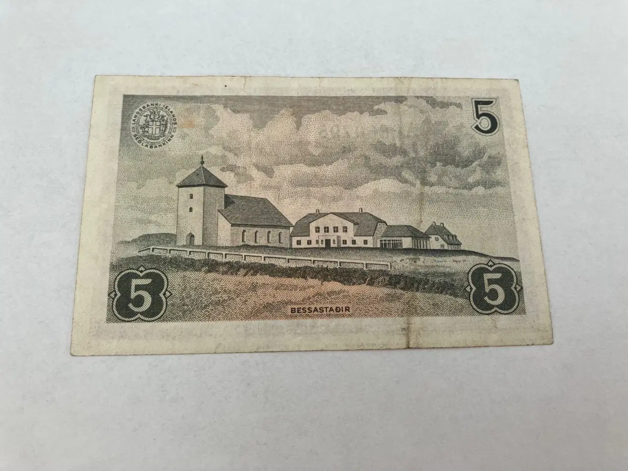 Billede 2 - 5 Kronur 1957 Iceland