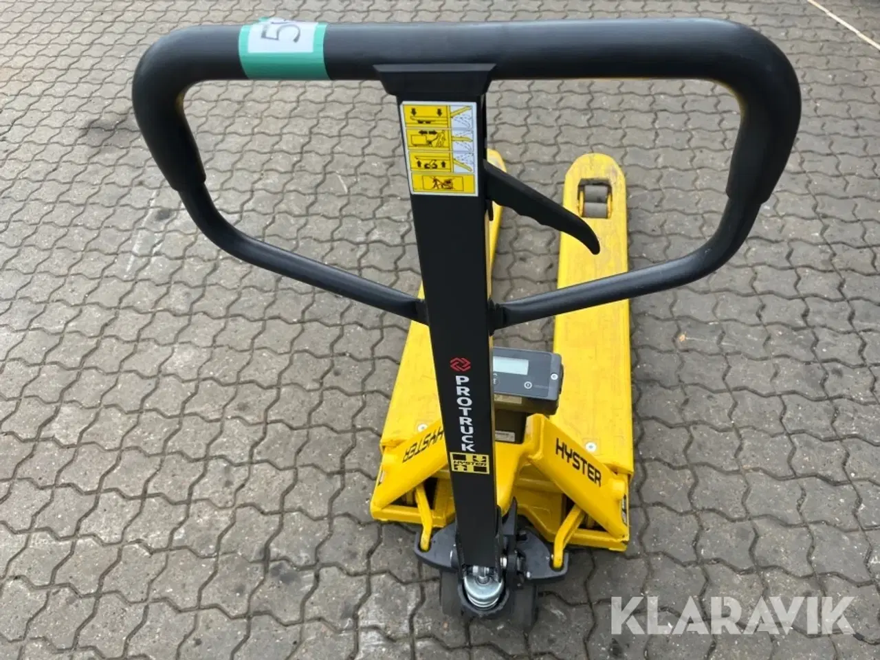 Billede 9 - Palleløfter Hyster 2000kg - med Ravas vægt