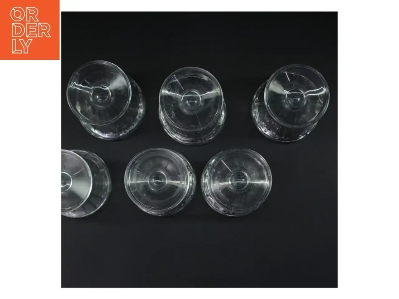 Billede 3 - Sæt med seks isglas (str. 6 styk. ø. 10 cm. længde. 13 cm)