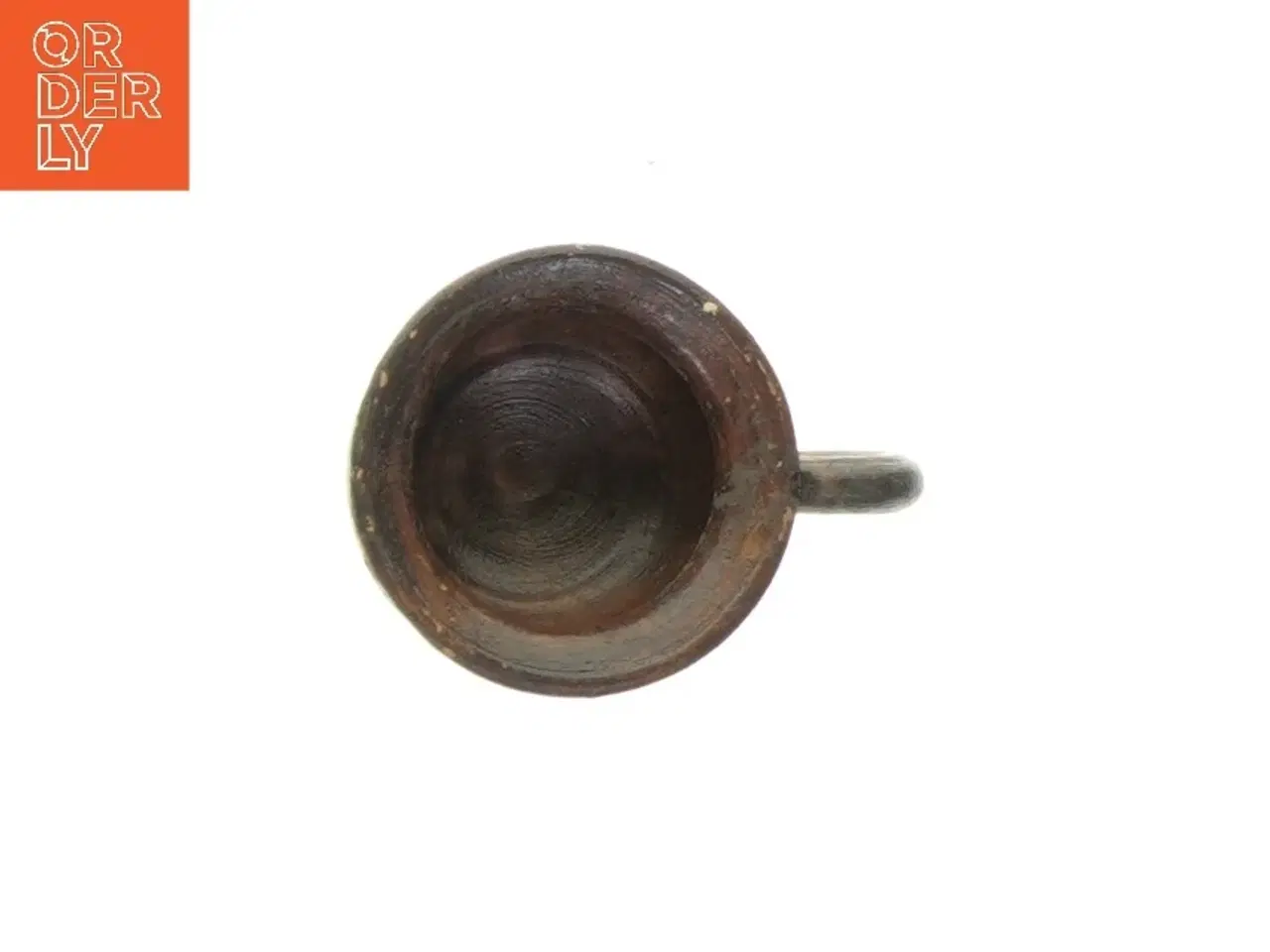 Billede 2 - Kop i træ fra Ukendt (str. HØ: 5x6,5cm)
