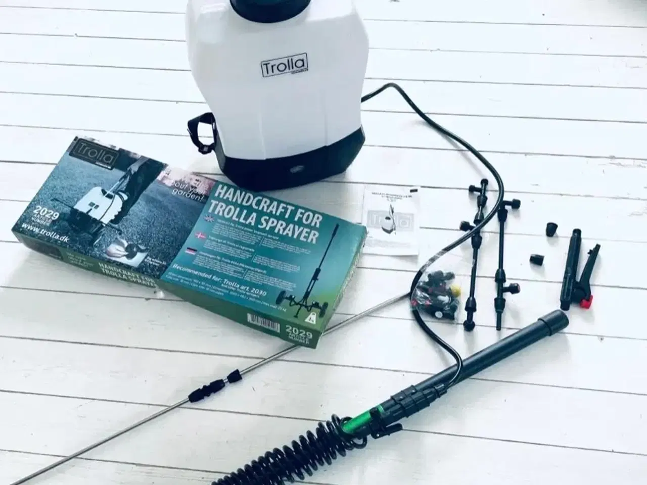 Billede 6 - Trolla elektrisk sprøjte + ny vogn + lanse