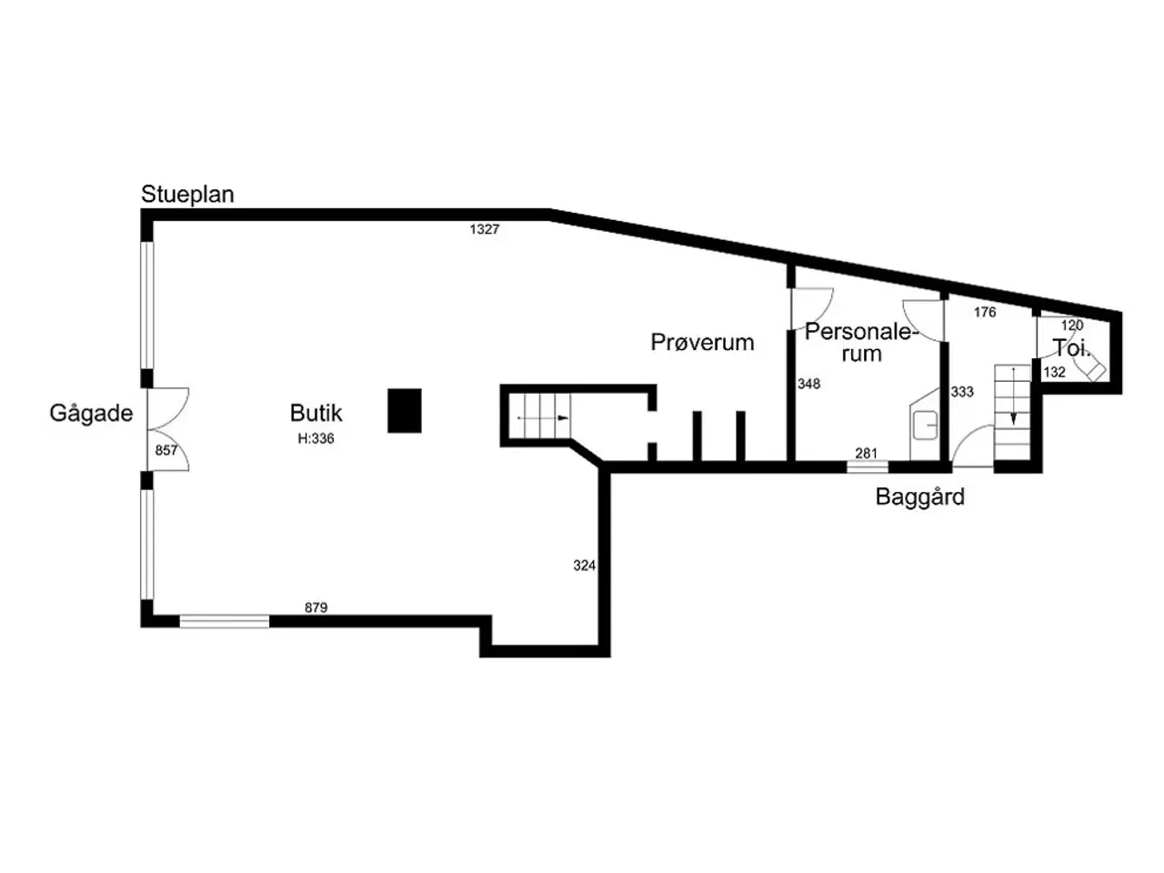 Billede 11 - Butik i gågaden ved Springvandspladsen
