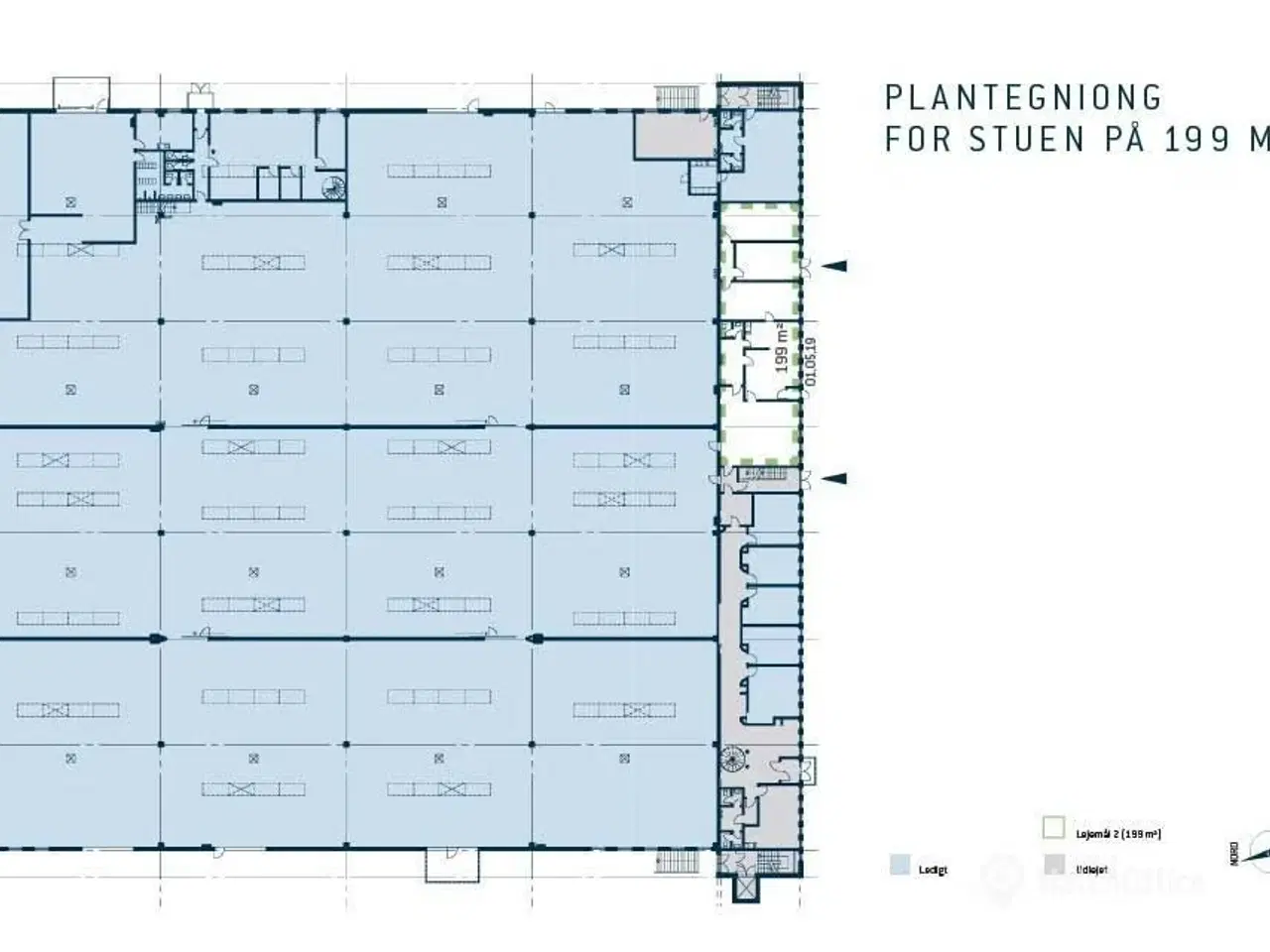 Billede 8 - Kontorlejemål på 199 m² (stueplan)