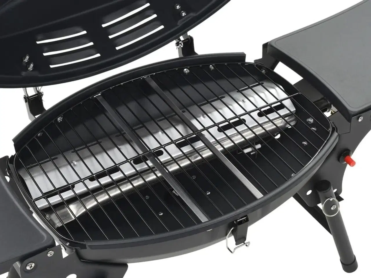 Billede 7 - Transportabel gasgrill med madlavningszone sort