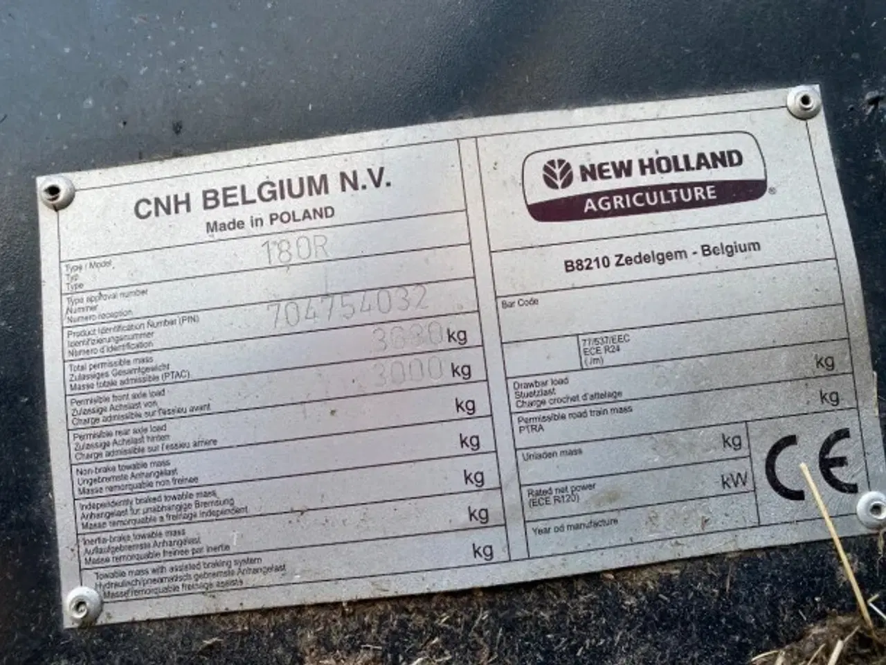 Billede 8 - New Holland BR7070 (Sælges i dele/For parts)