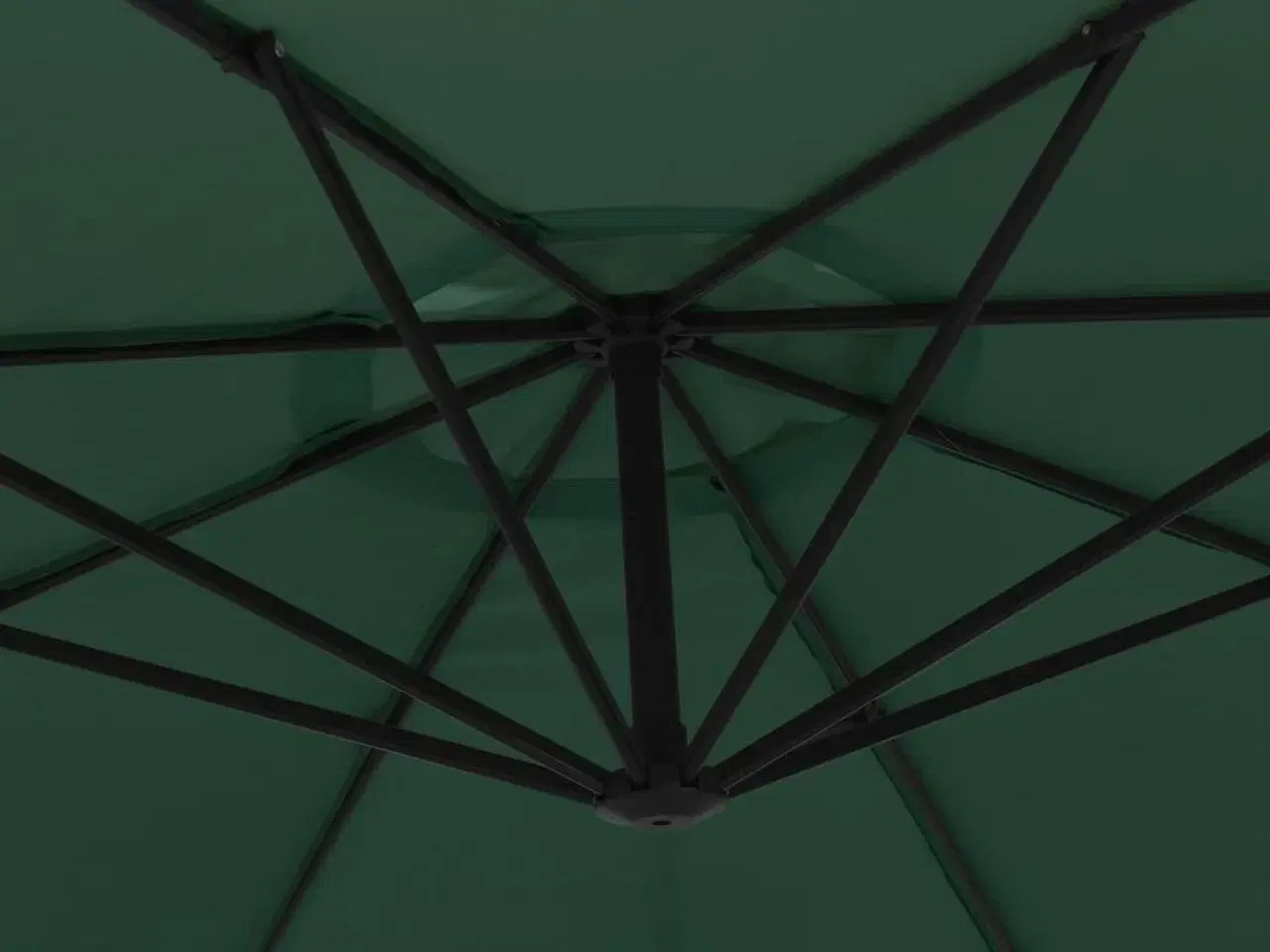 Billede 7 - Hængeparasol 3,5 m grøn