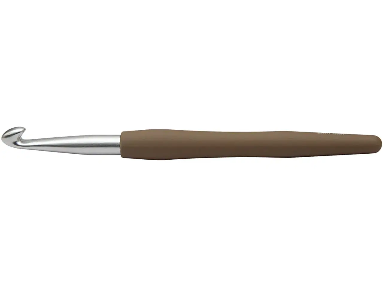 Billede 1 - Hæklenål, 8, L: 14,5 cm, str. 8 mm, brun, 1 stk.