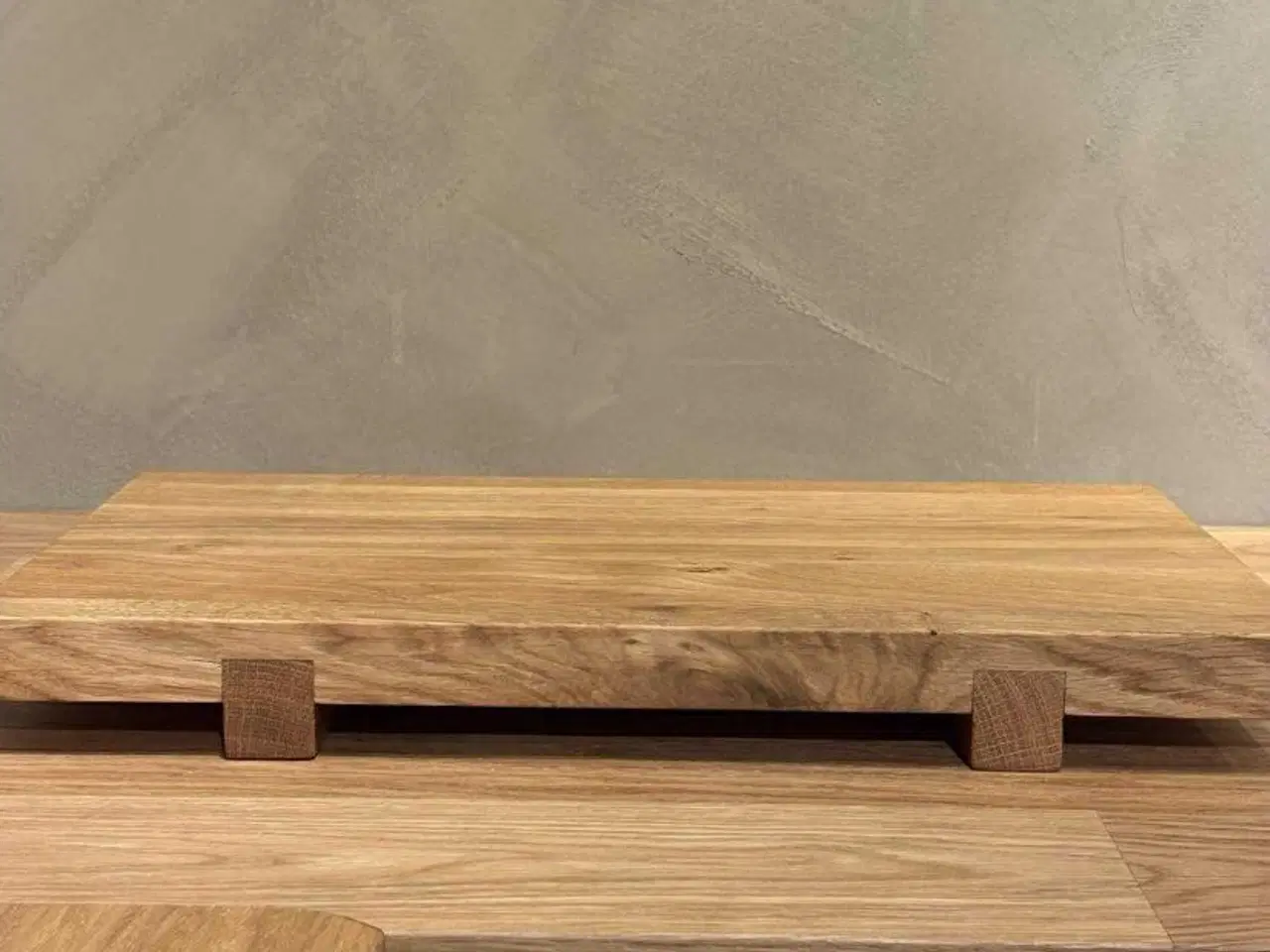 Billede 1 - Snedker skærebræt i massiv eg