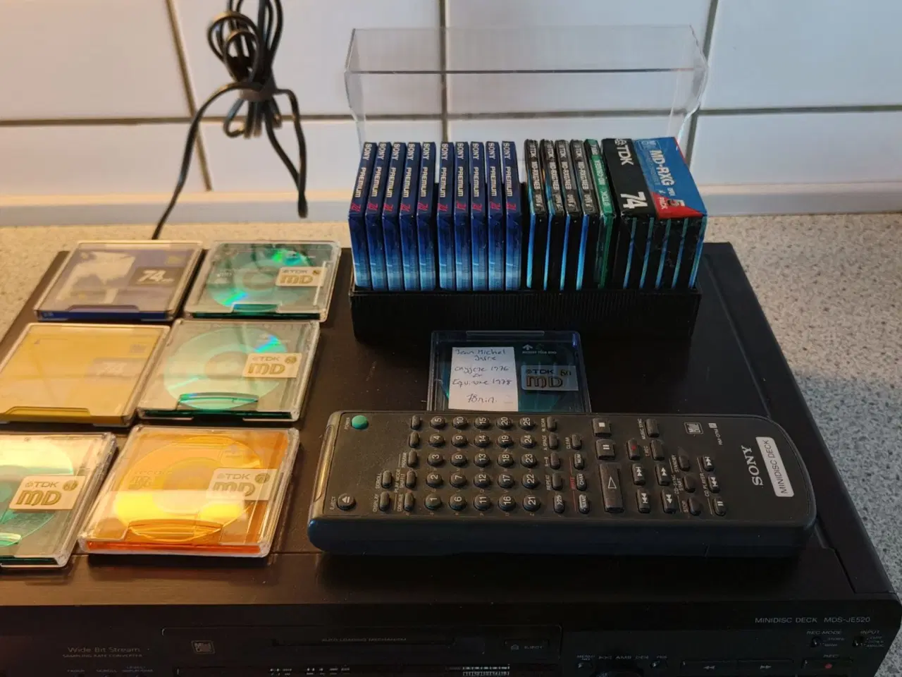 Billede 1 - Minidisc, Sony MDS-JE520.