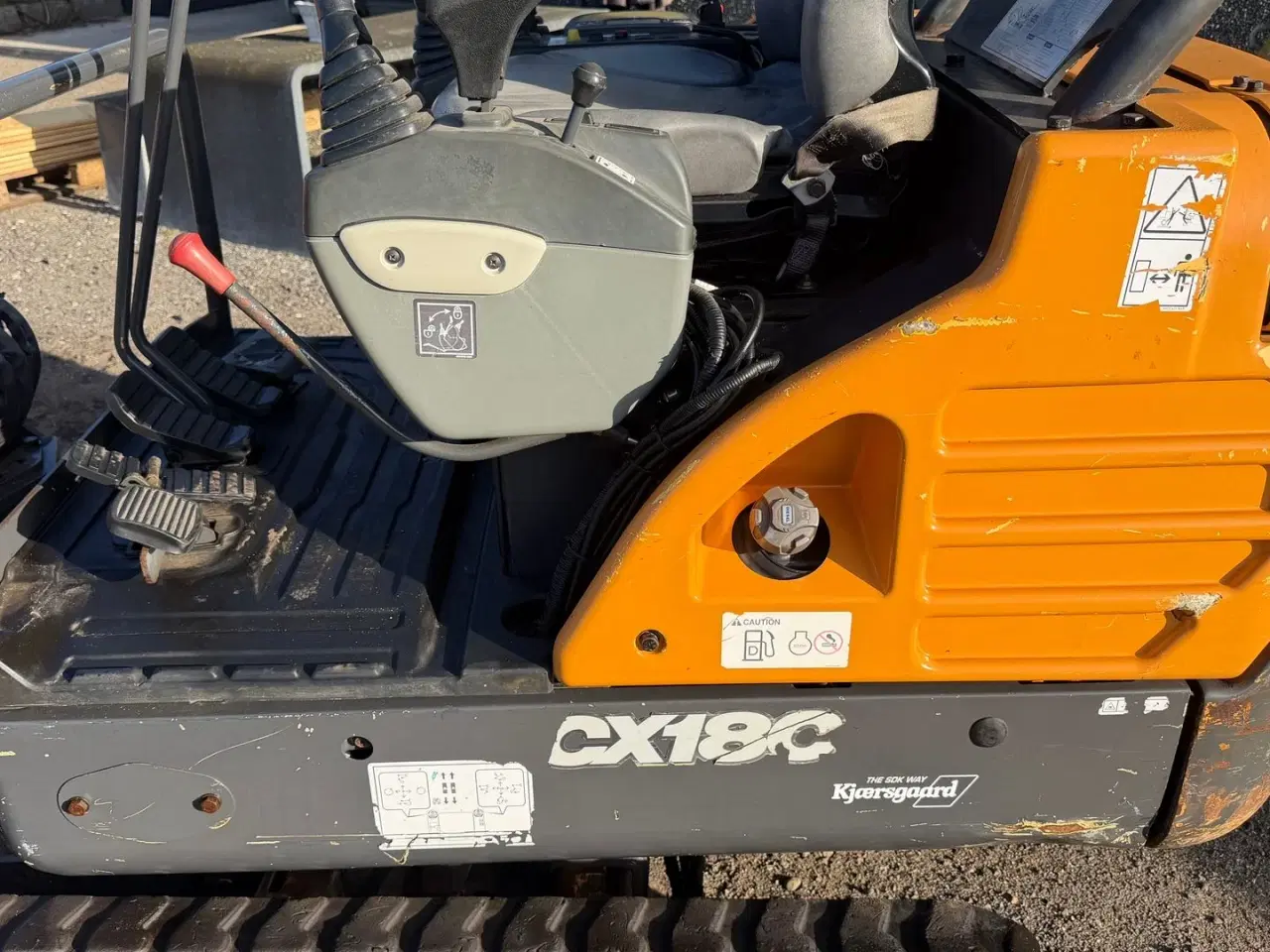 Billede 5 - Case CX18C KUN KØRT 808 timer