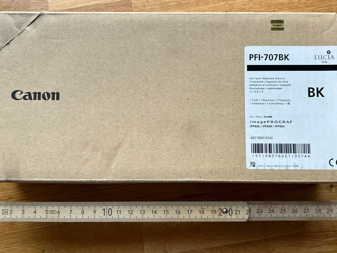 Billede 6 - Farvetoner til Canon:     CANON PFI-707 BK Blækpat