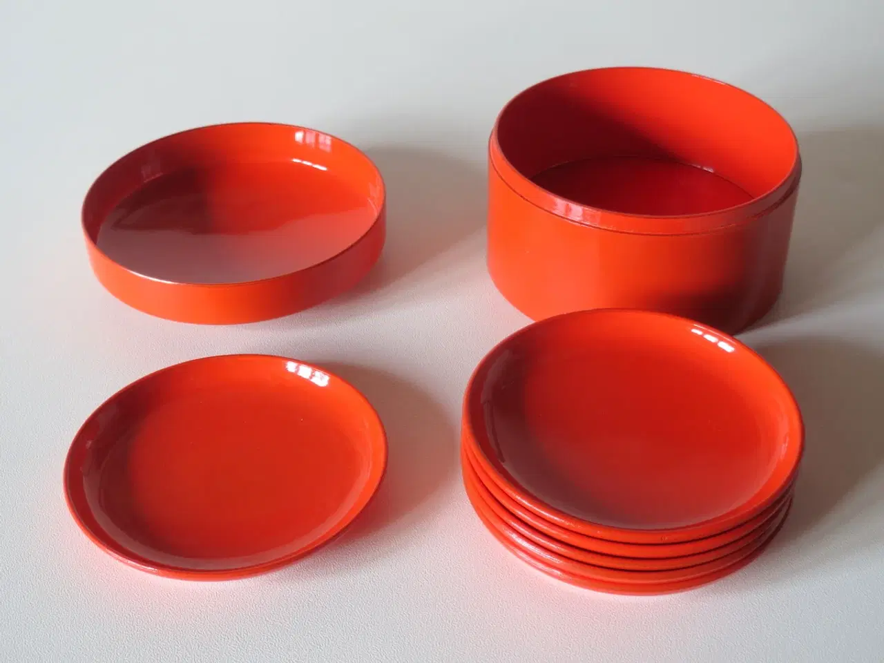Billede 2 - Retro lakæsker med coasters