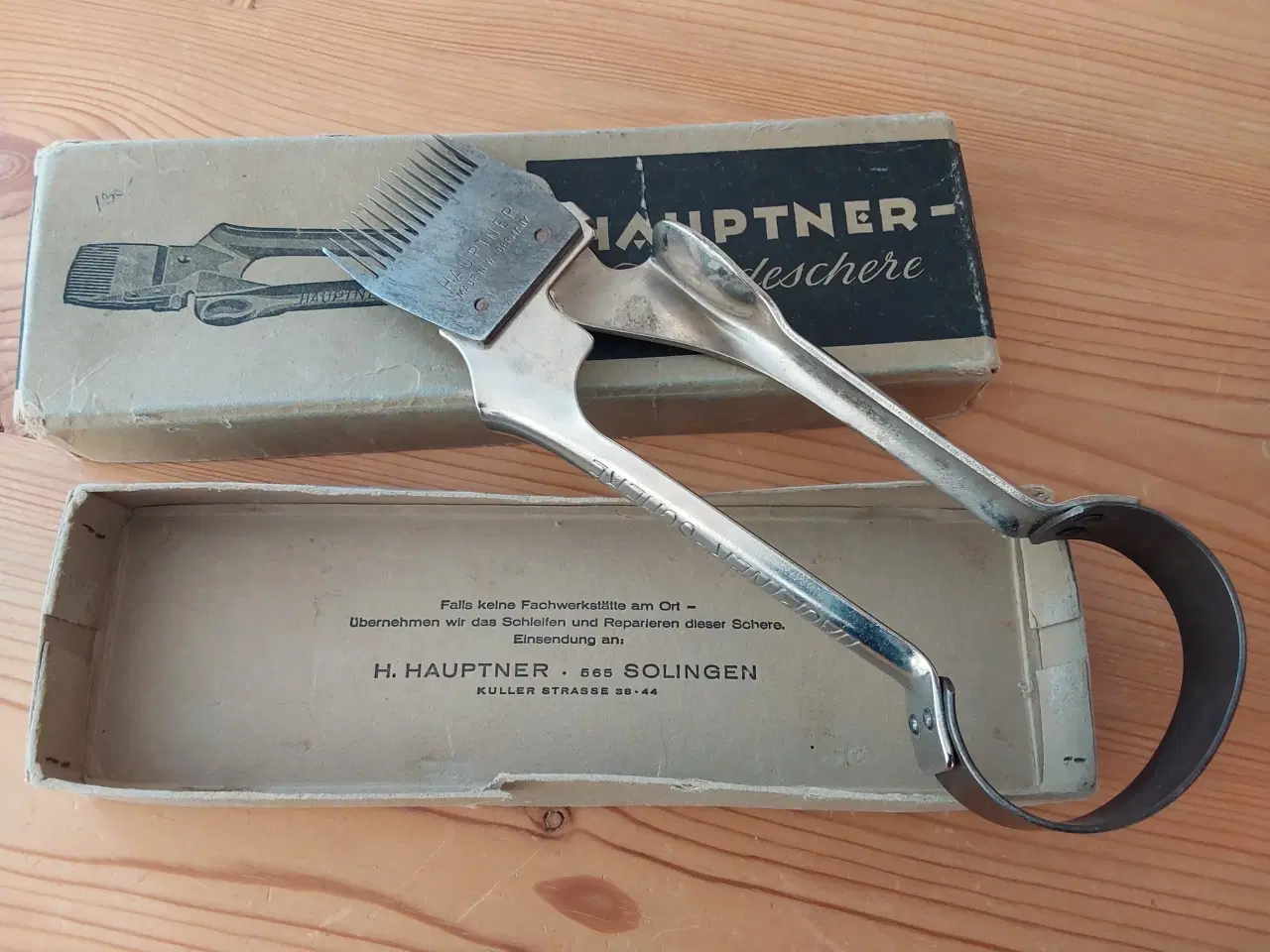 Billede 3 - Hundeklipper ældre model fra H. Hauptner Solingen