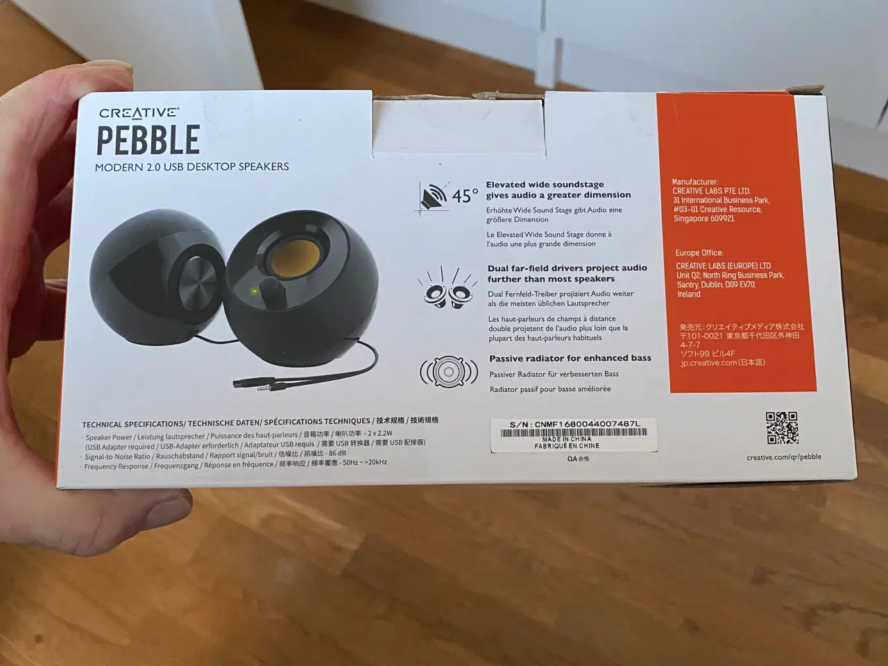 Billede 2 - Pc Højtaler Creative Pebble desktophøjtalersystem