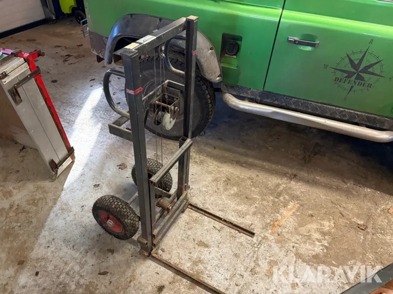 Billede 2 - Sækkevogn med hejseværk Spangkilde Teknik 1