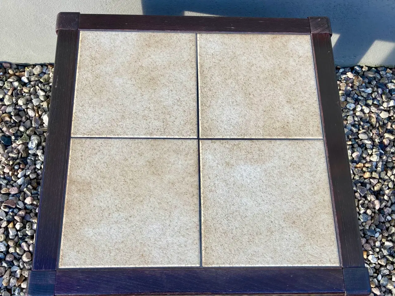 Billede 7 - Gangsø sidebord, lampebord 70erne håndlavet klinke