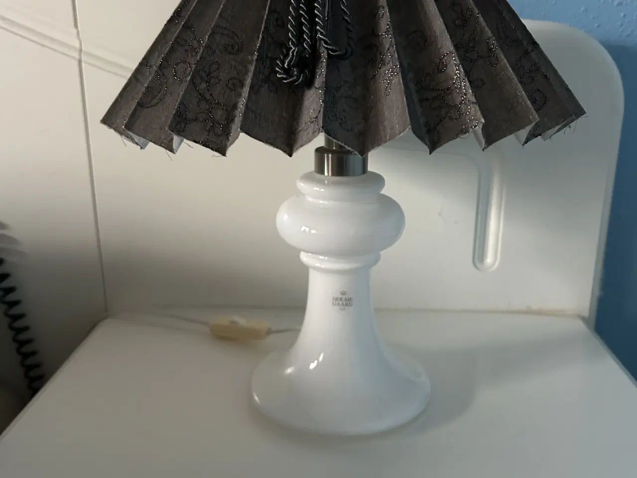 Billede 1 - Holmegård bordlampe 