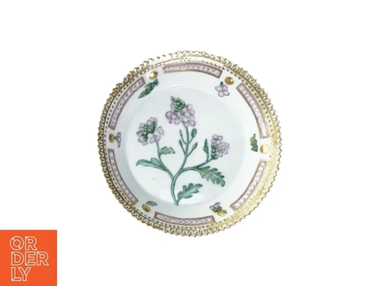 Billede 1 - Lille tallerken i porcelæn fra Royal Copenhagen (str. 14 x 3 cm)