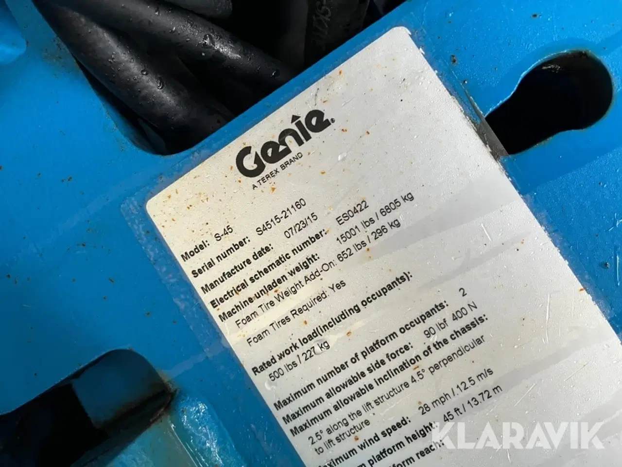 Billede 7 - Bomlift Genie S-45
