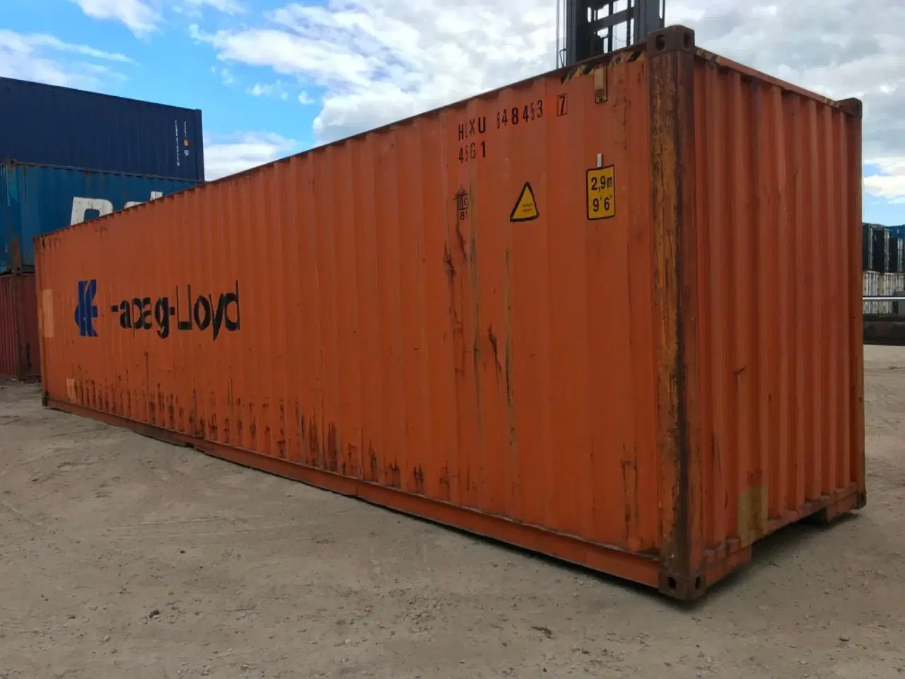 Billede 1 - 40 fods HC Container - ( står på Sjælland )