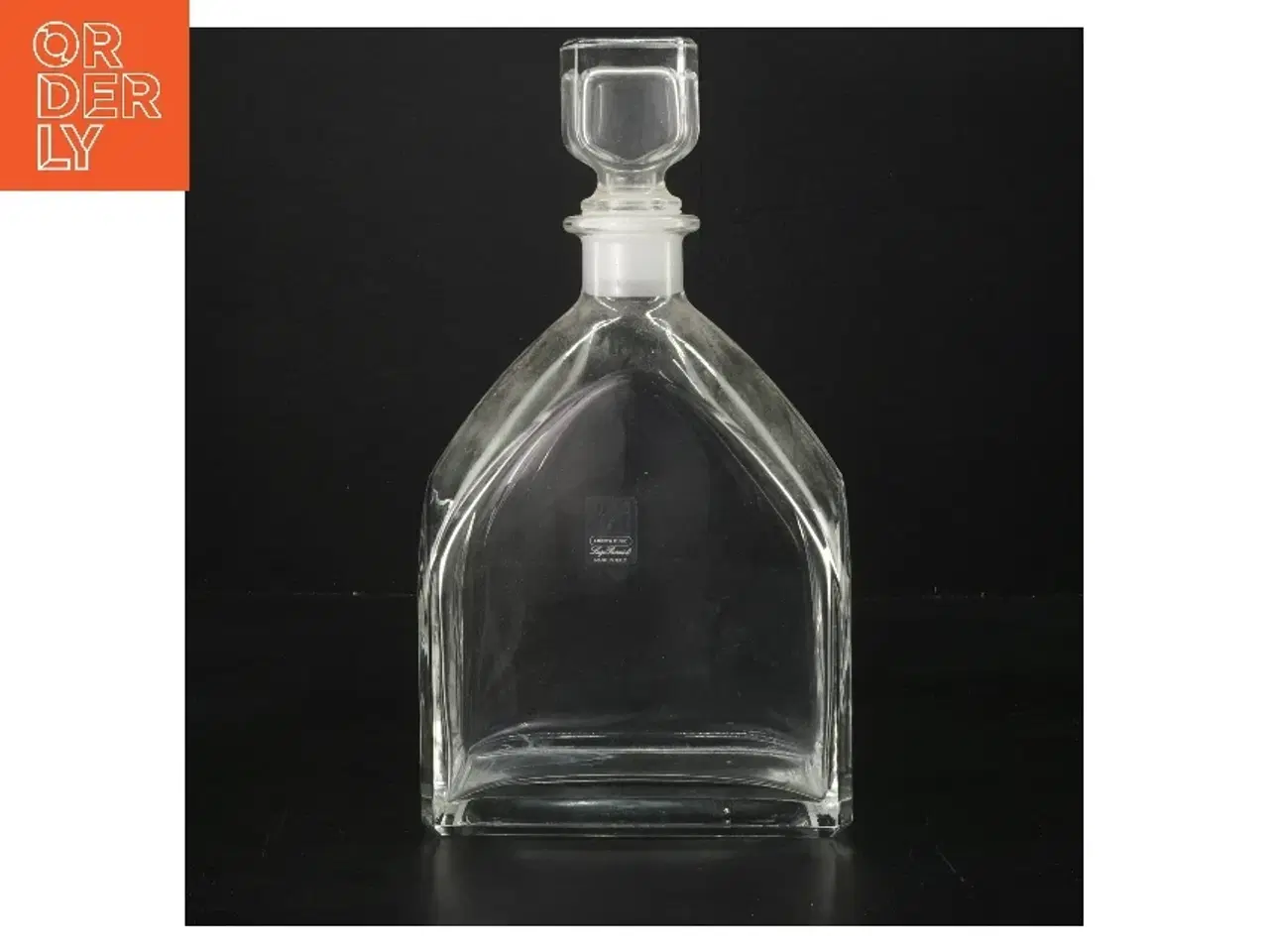 Billede 1 - Glas karaffel med prop (str. 26x13,5 cm)