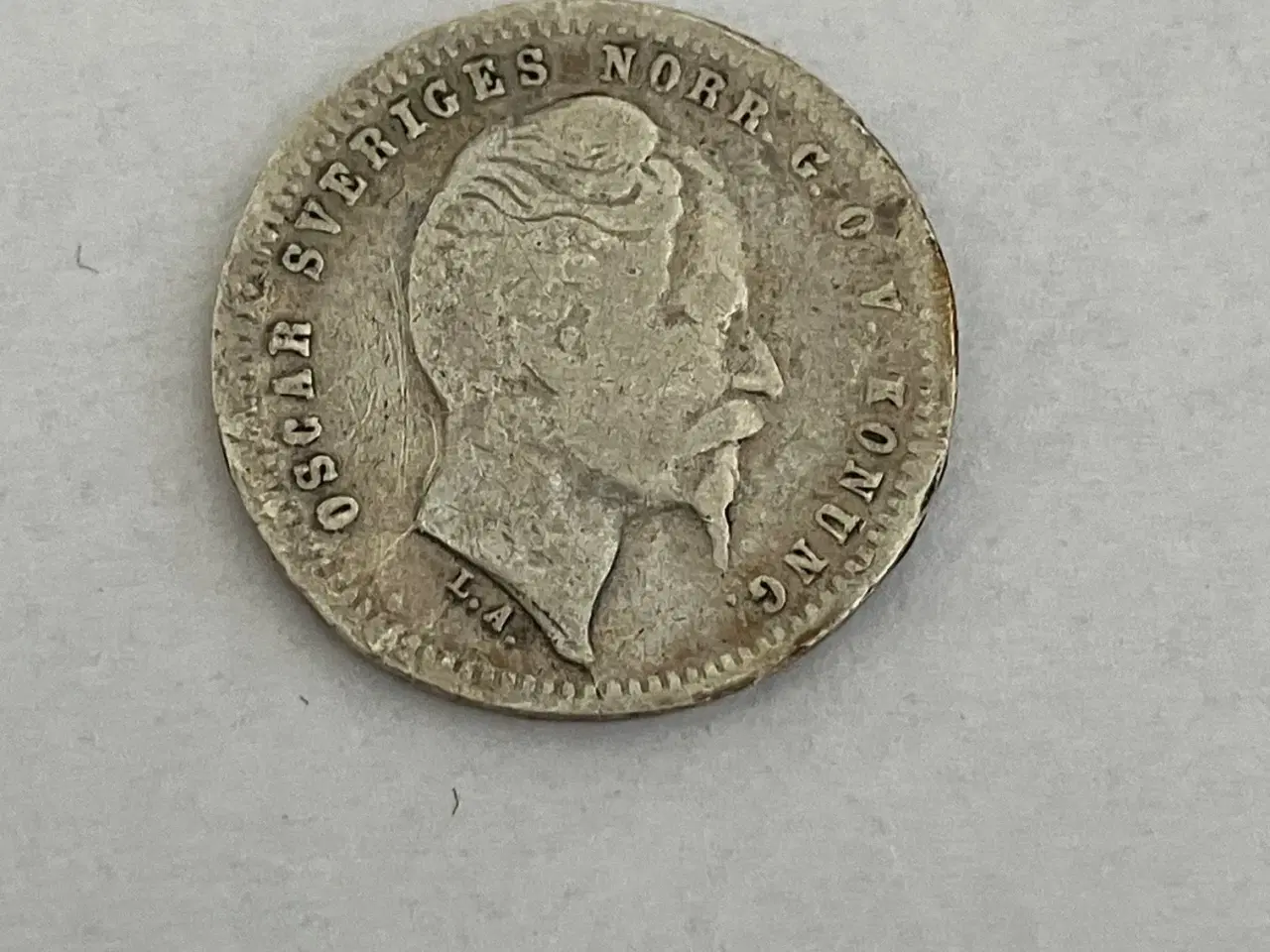 Billede 2 - 25 Øre 1859 Sweden