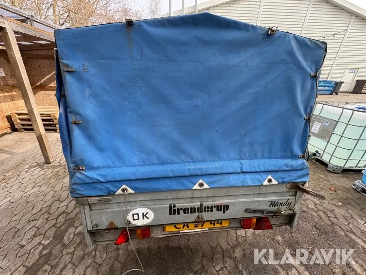 Billede 4 - Lukket trailer Brenderup Handy 57 A