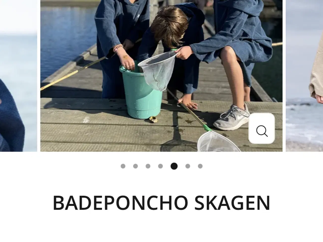 Billede 8 - Vinterbaderen poncho til børn str. 4-9 år. Se bill