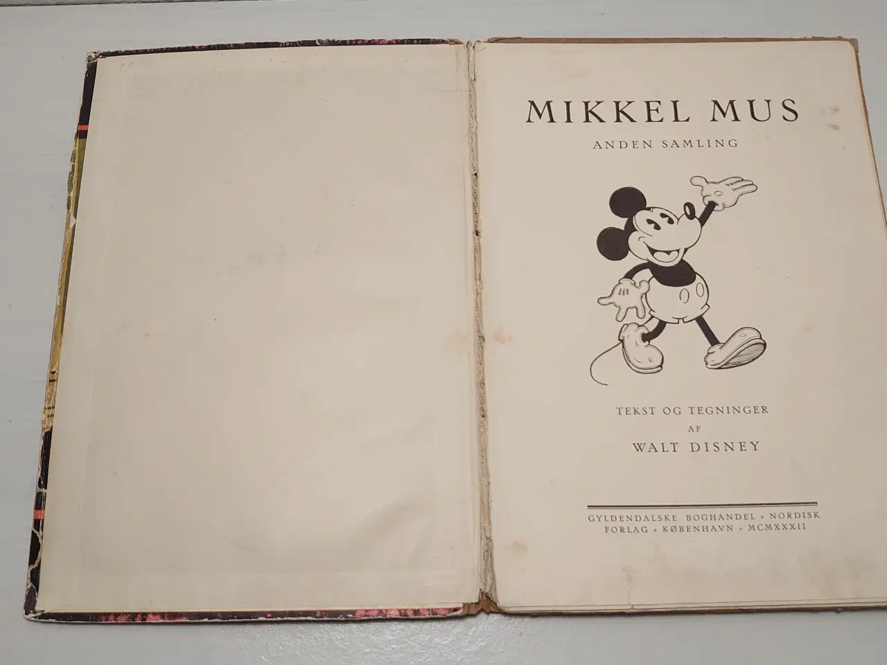Billede 3 - Disney: Mikkel Mus, anden samling. 1.udg. 1932
