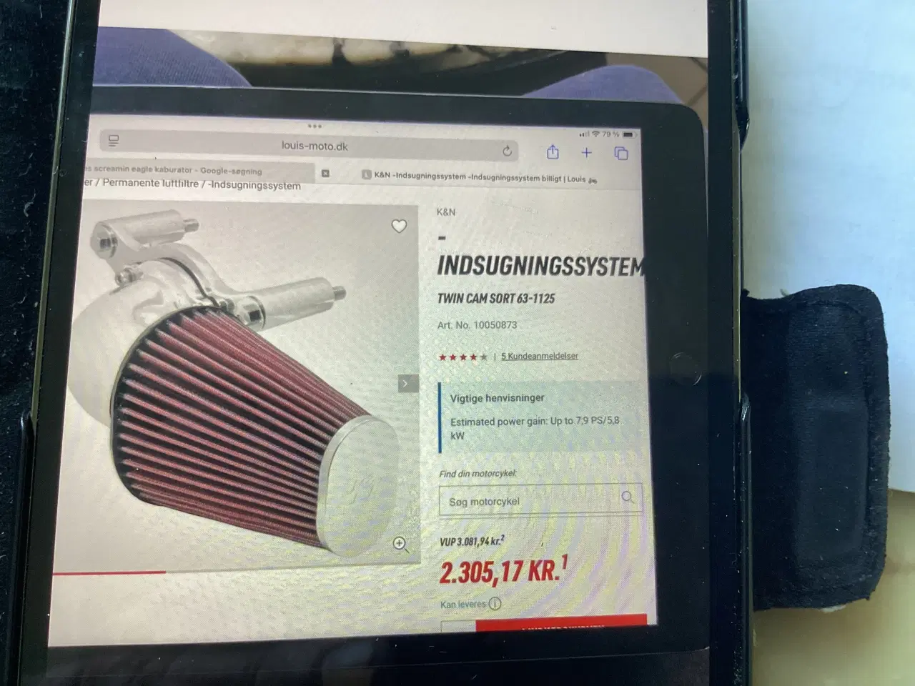 Billede 5 - Vande Hines udstødning til HD softtail +Screamin 