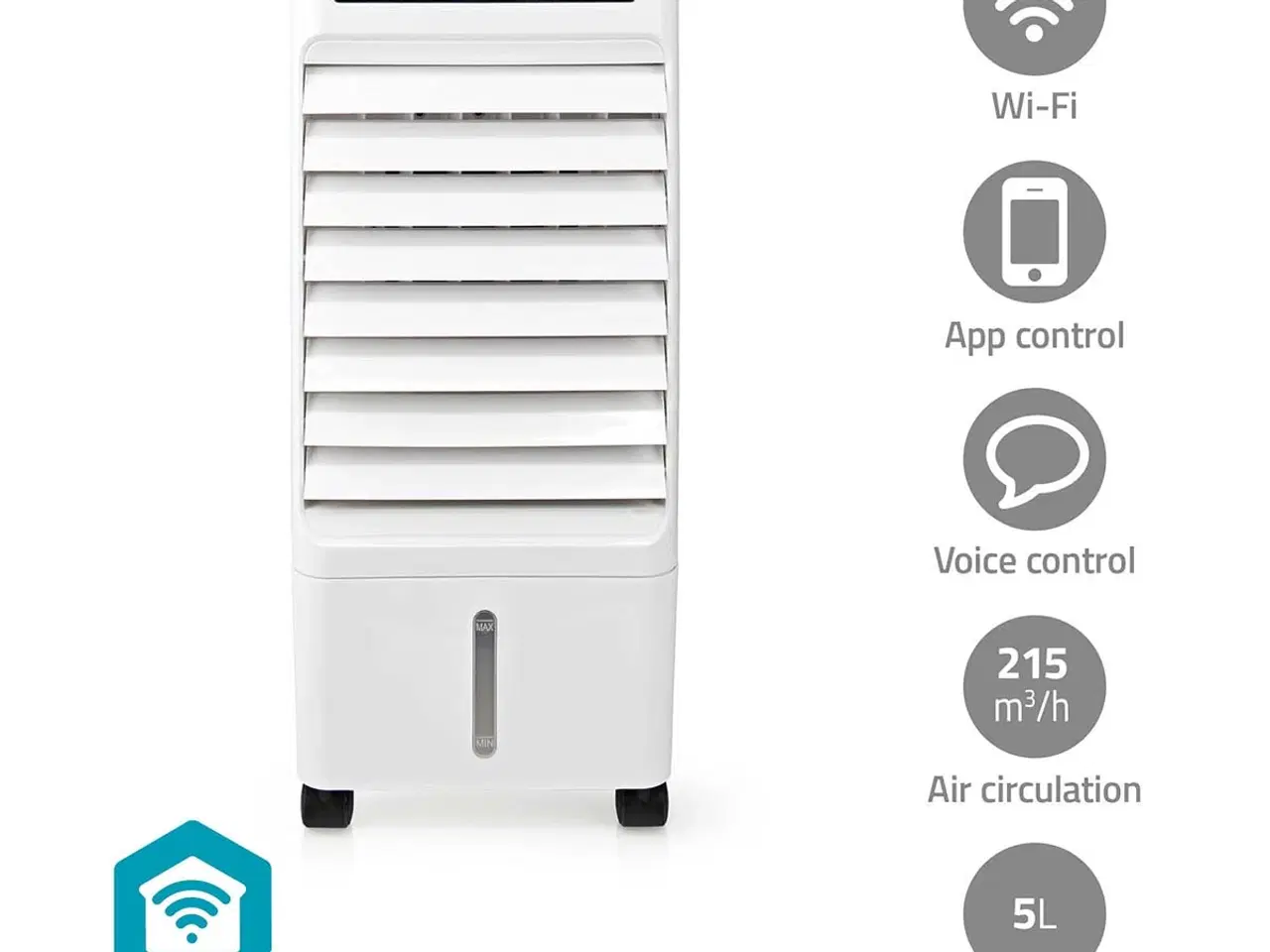 Billede 1 - Nedis SmartLife Mobil Luftkøler Luftfugter