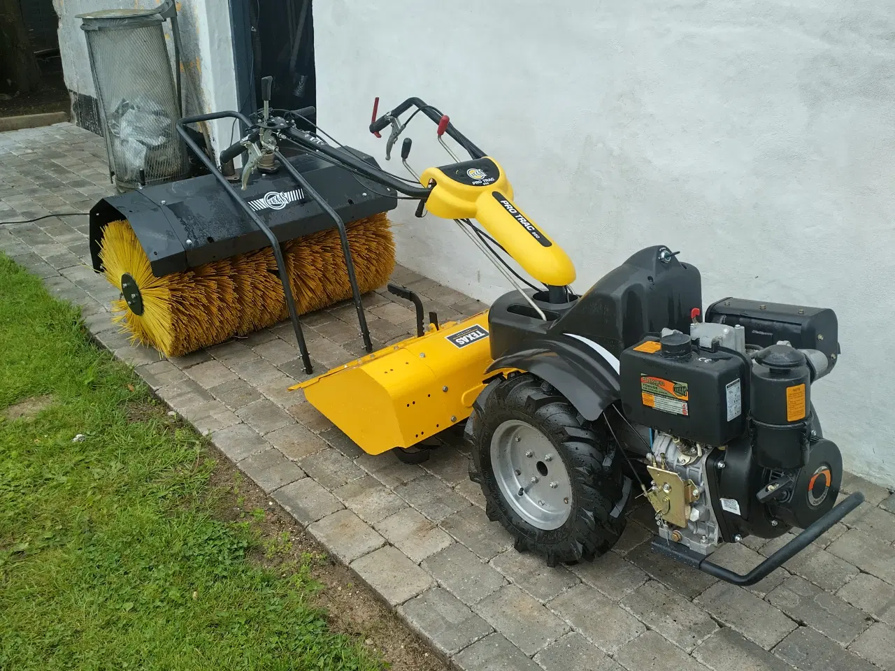 Billede 5 - Texas pro trac 950 diesel fræser + kost