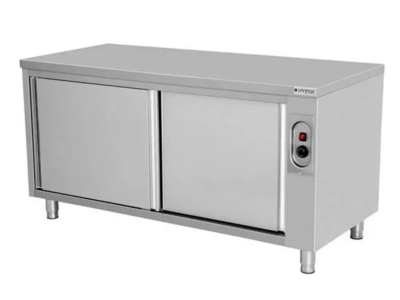 Billede 3 - Varmeskab i rustfri stål – 2000 x 700 x 850 mm