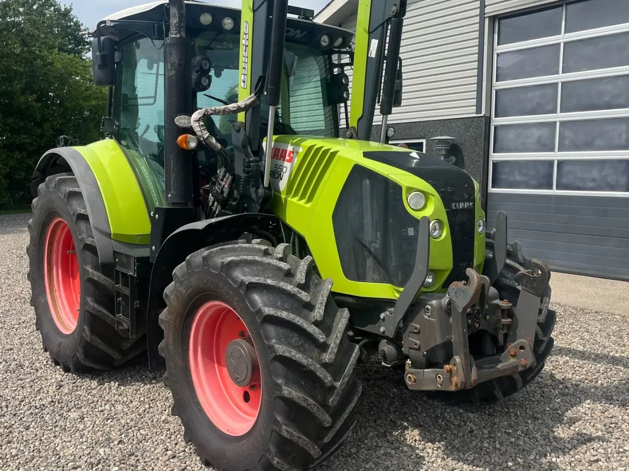 Billede 17 - CLAAS ARION 550 CEBIS Med frontlæsser og frontlift