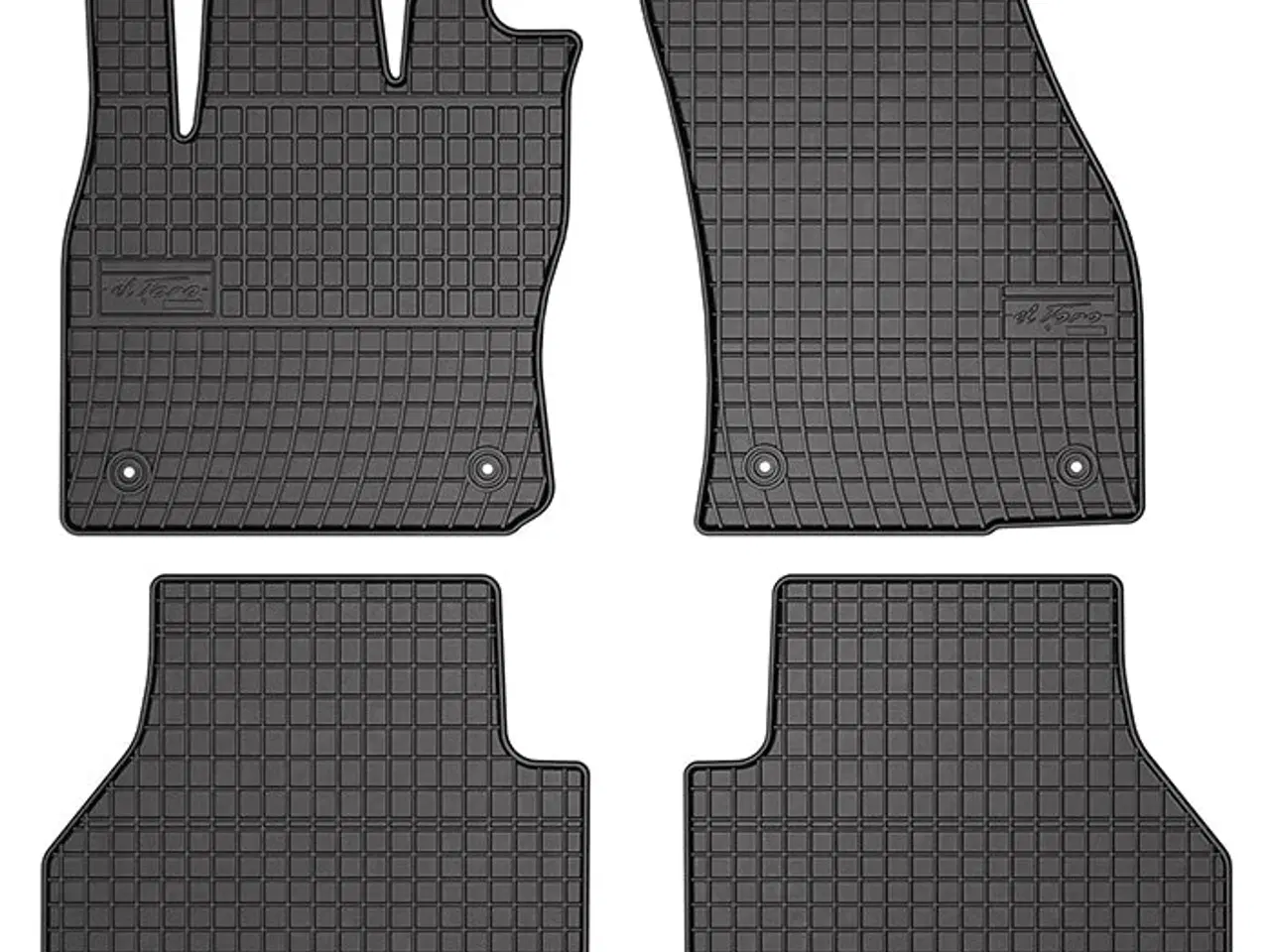Billede 1 - Gummimåtter Volkswagen Caddy V combivan 2020-