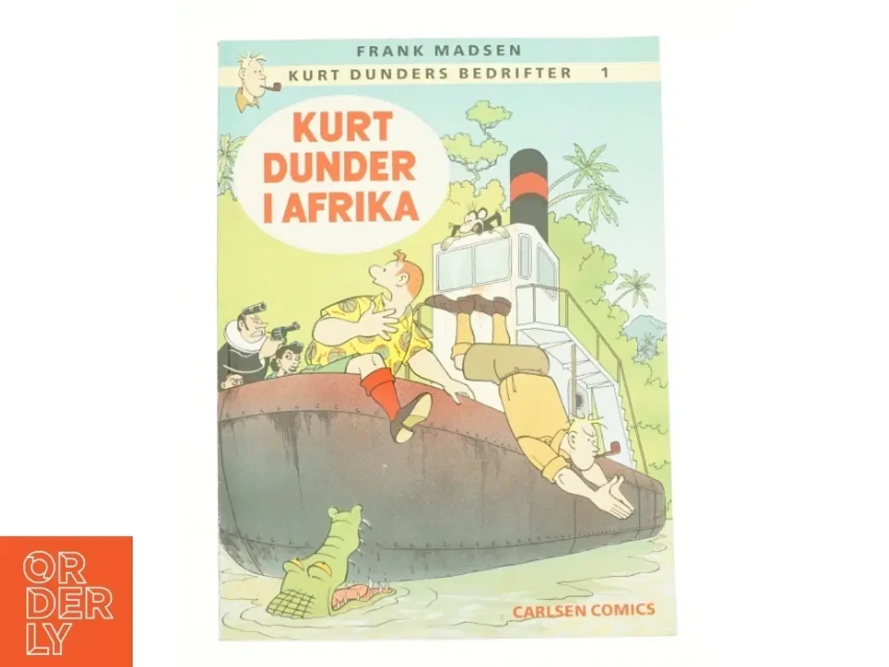 Billede 1 - Kurt Dunder i Afrika af Frank Madsen (f. 1962) (Bog)