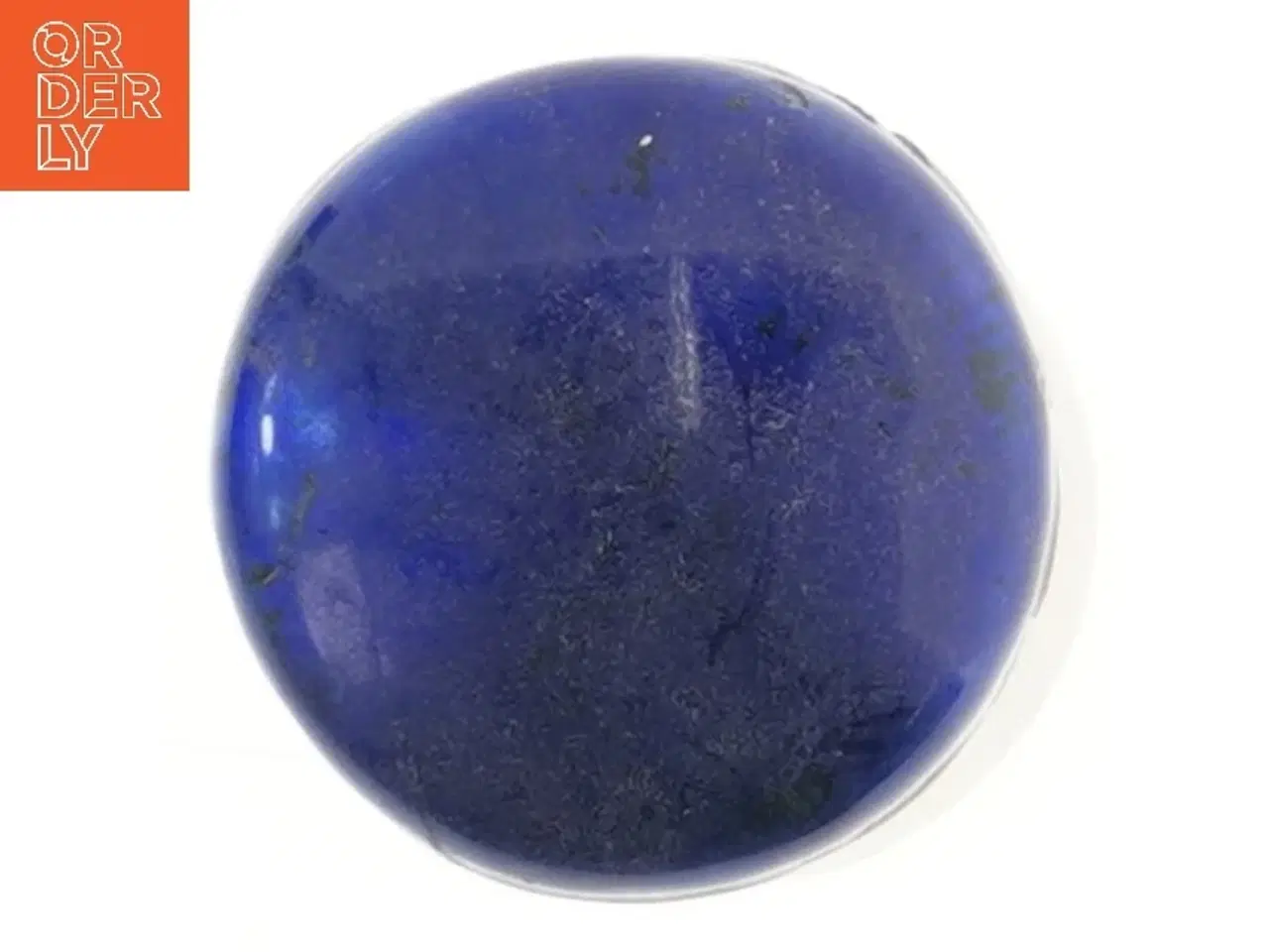 Billede 2 - Urne med blåt låg (str. Ø 7 cm længde 12 cm)