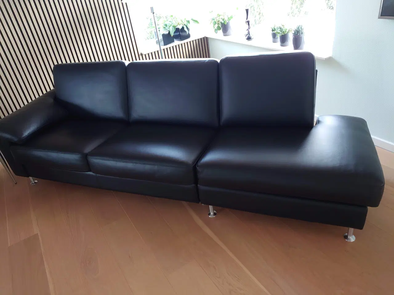 Billede 3 - Lædersofa fra Skalma
