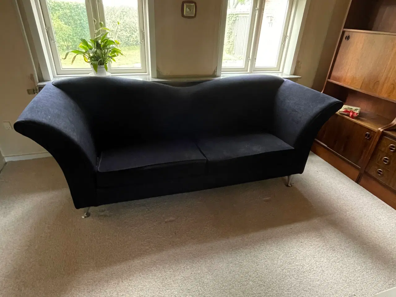Billede 1 - 3 personers sofa sort
