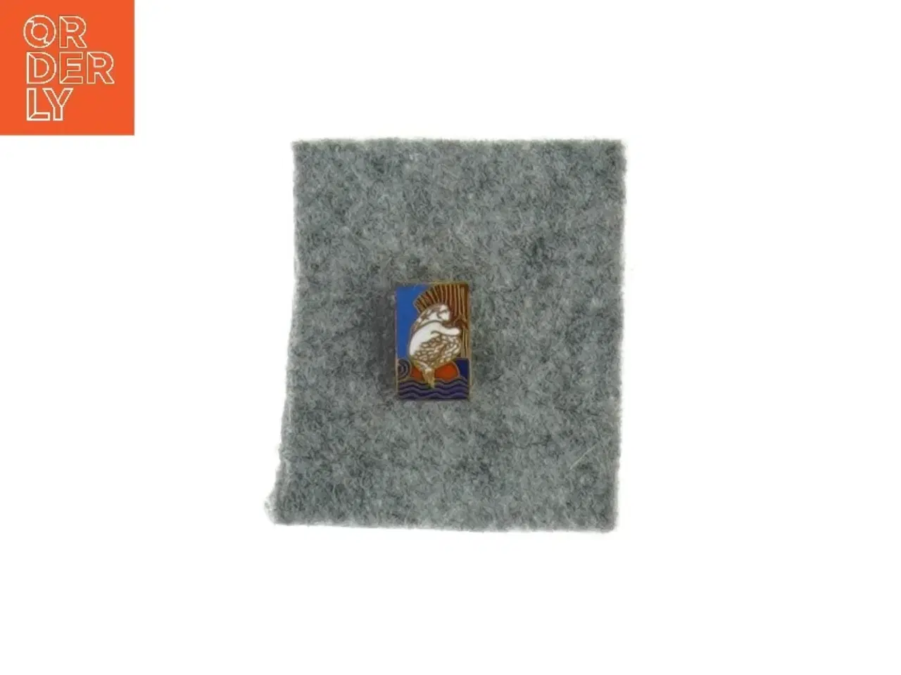 Billede 1 - Lille broche (str. LB 2x1,5 cm)