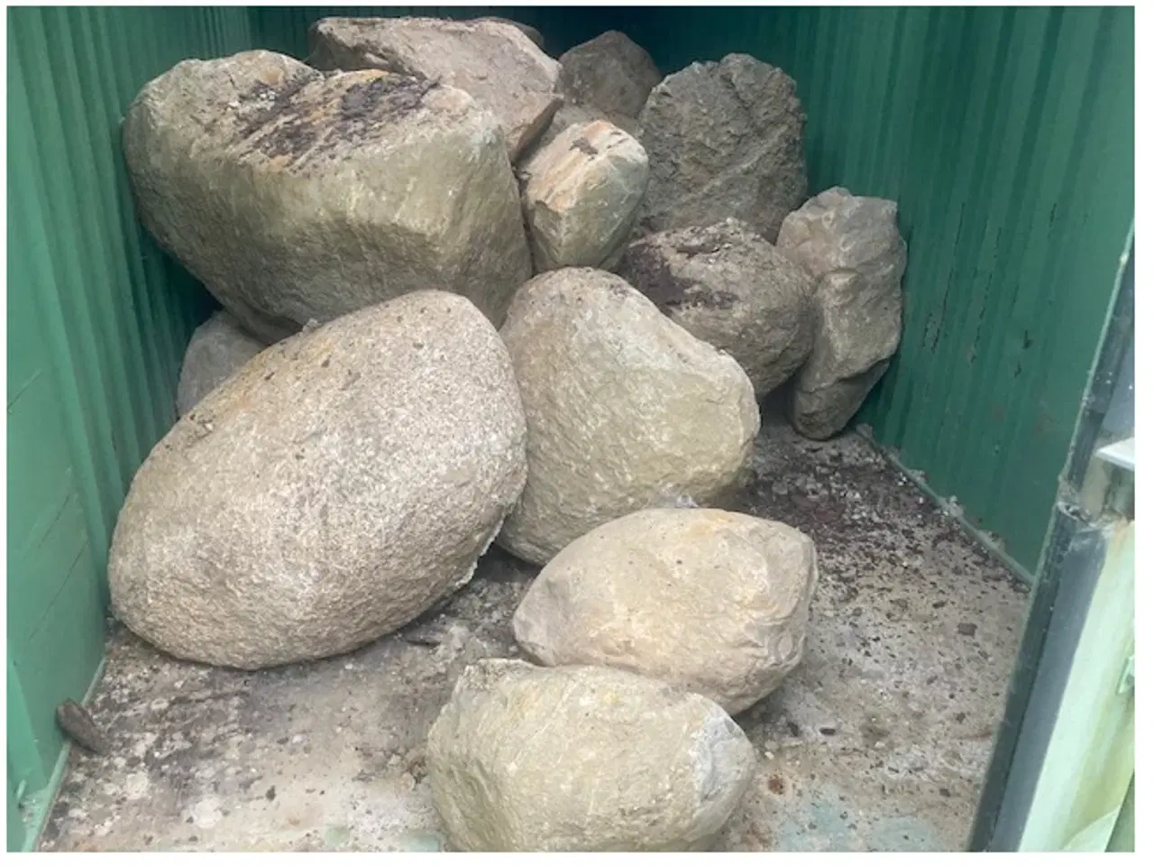 Billede 2 - Kampesten i varierende størrelser