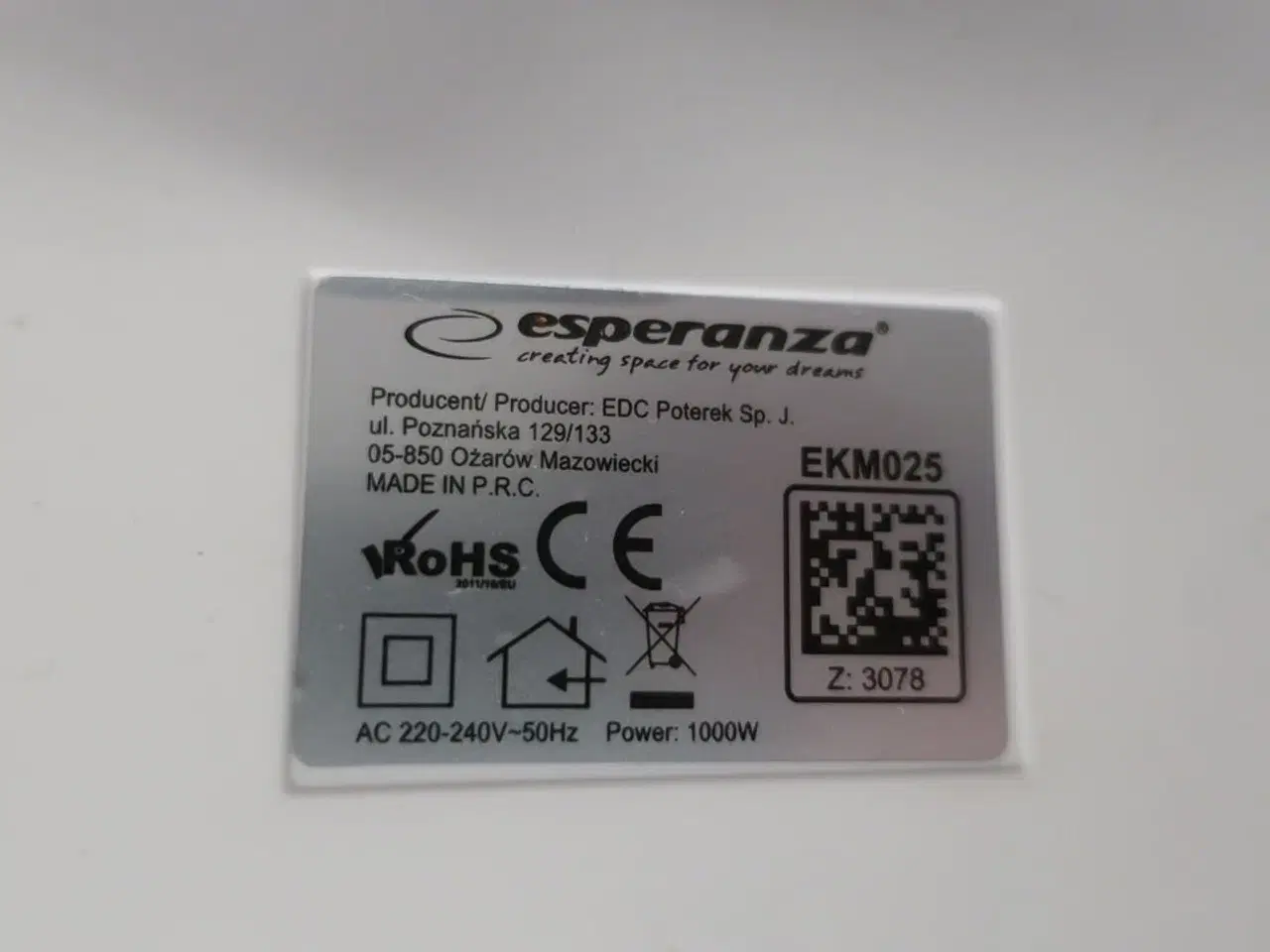 Billede 4 - Foodprocessor ESPERANZA EKM025